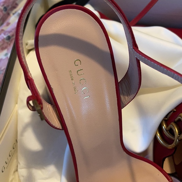 Gucci Marmont Platform Heel - Picture 5 of 9